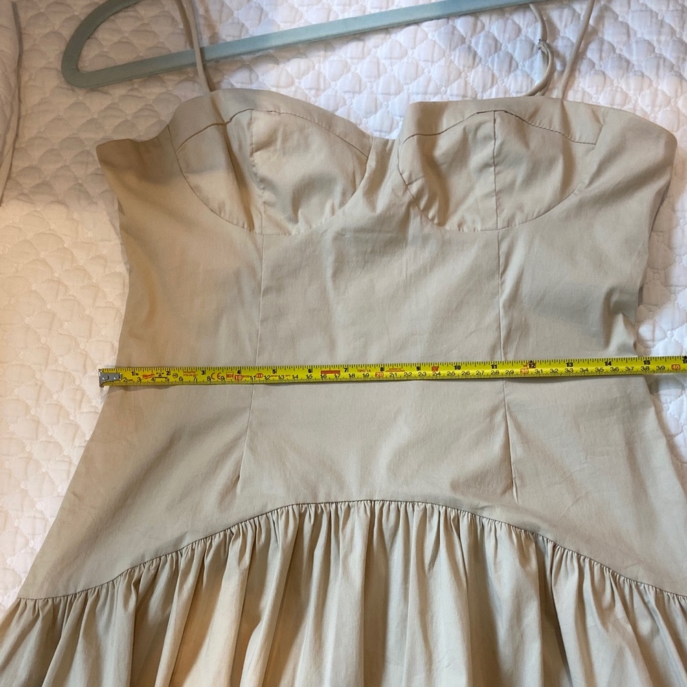 Peppermayo Yvette Corset Spaghetti Strap Midi Dress - Classic Summer Style - Picture 7 of 9
